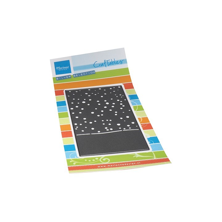 (CR1629)Craftables Winter rectangle