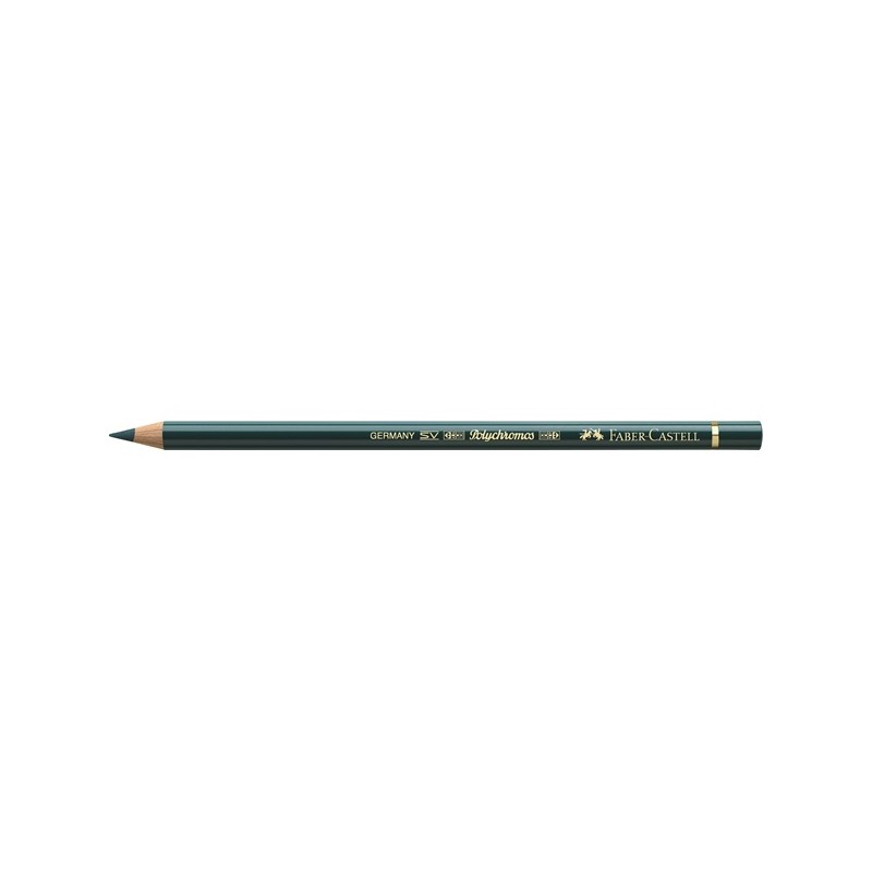 (158)Farbstift Polychromos kobaltgrün tief (158)Farbstift Polychromos kobaltgrün tief