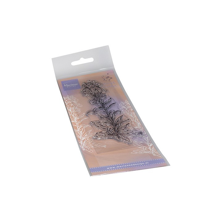 (TC0915)Clear stamp Tiny's borders - Phlox