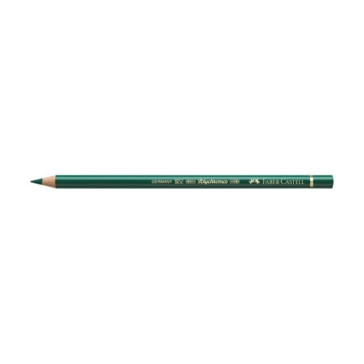 (159)Crayon FC Polychromos vert de Hooker