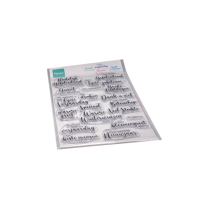 (CS1141)Clear stamp Wensen voor u