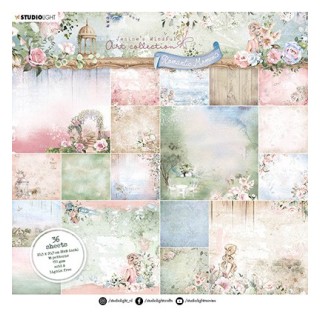 (JMA-RM-PP96)Studio Light Paper pad Background patterns Romantic Moments nr.96