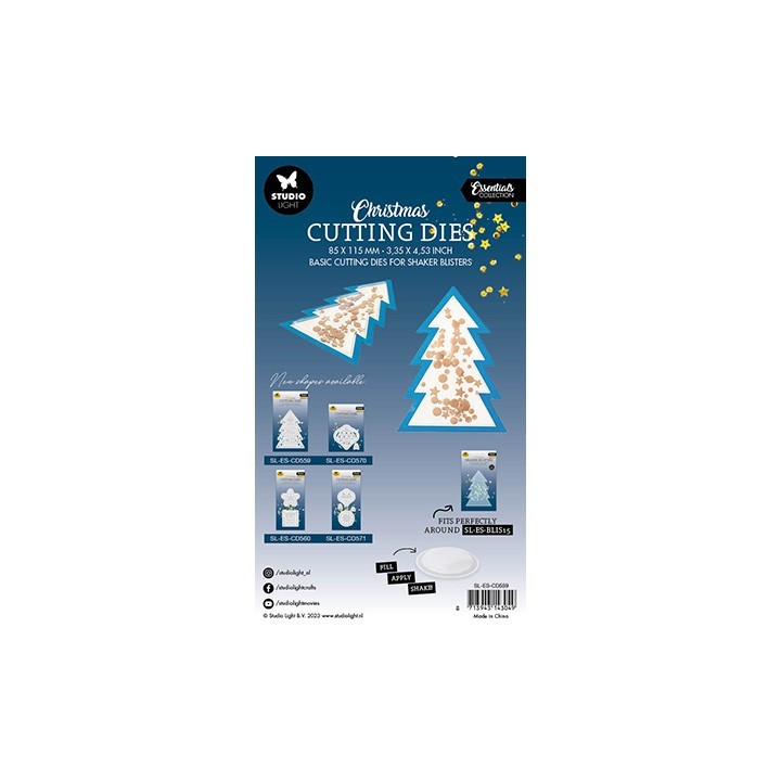 (SL-ES-CD559)Studio Light SL Christmas tree Essentials nr.559