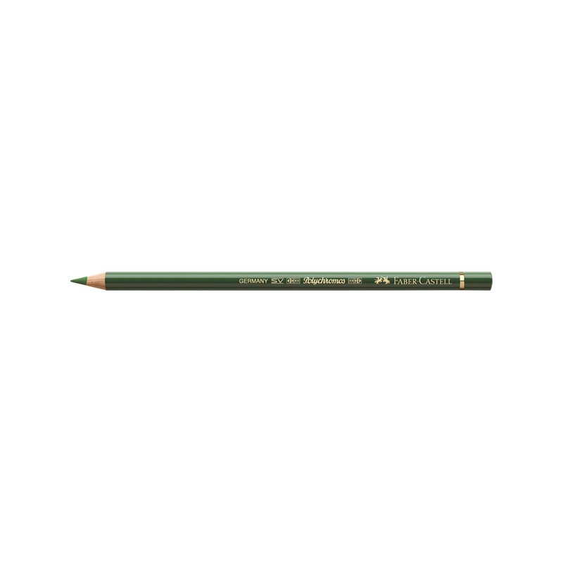 (167)Pencil FC polychromos permanent green olive
