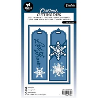 (SL-ES-CD555)Studio Light SL Snow tag Essentials nr.555