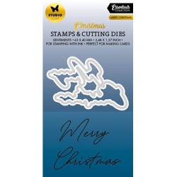 (SL-ES-SCD60)Studio Light Stamp & Cutting Die Merry Christmas Essentials nr.60