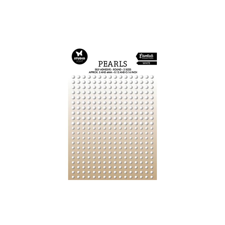 (SL-ES-PEARL27)Studio Light White pearls Essentials nr.27