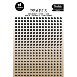 (SL-ES-PEARL30)Studio Light Dark Black pearls Essentials nr.30
