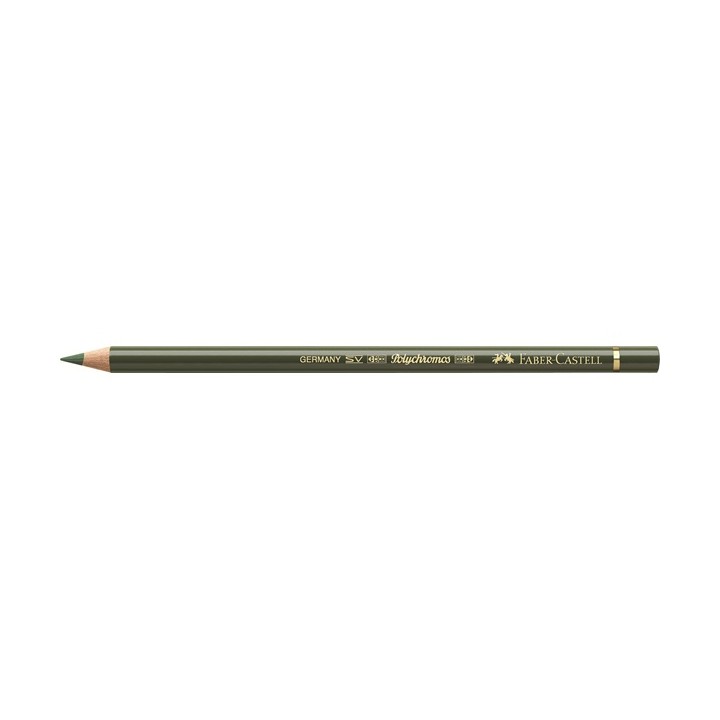 (174)Farbstift Polychromos chromoxydgrün stumpf