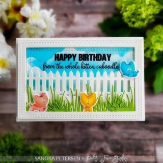 (PFSD-324)Picket Fence Studios A2 Tall Grass 4 x 6 Inch Die