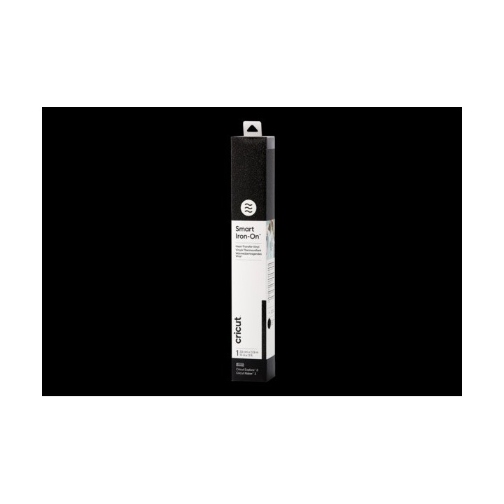 (2008672)Cricut Smart Iron-On Glitter Black 3 ft