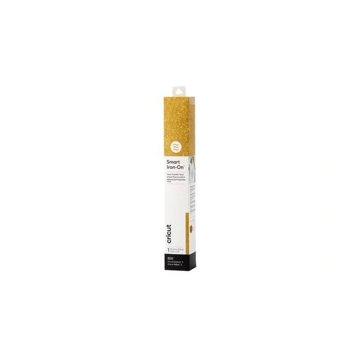 (2008673)Cricut Smart Iron-On Glitter Gold 3 ft