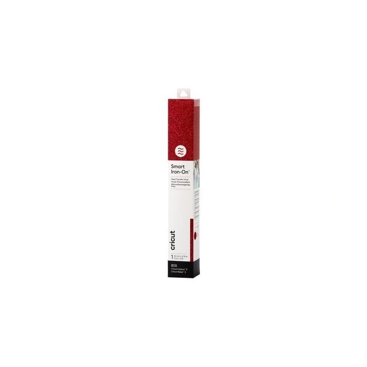 (2008675)Cricut Smart Iron-On Glitter Red 3 ft