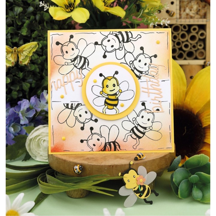 (DBACS10004)Designed By Anna - Mix And Match Clear Stamps - Barbara Bee