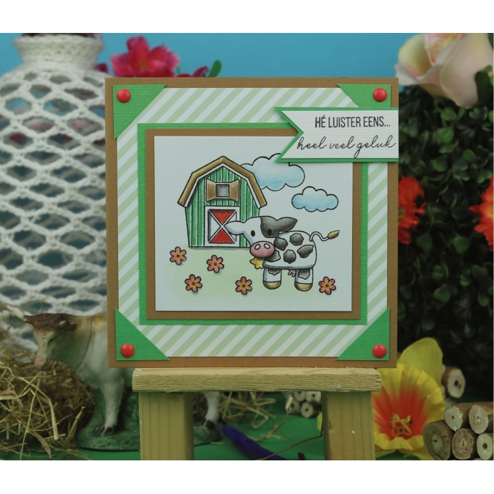 (DBACST10001)Designed By Anna - Mix And Match Text Stamps - Love