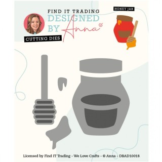 (DBAD10018)Designed By Anna - Mix And Match Cutting Dies - Honey Jar