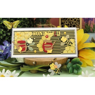 (DBAD10018)Designed By Anna - Mix And Match Cutting Dies - Honey Jar