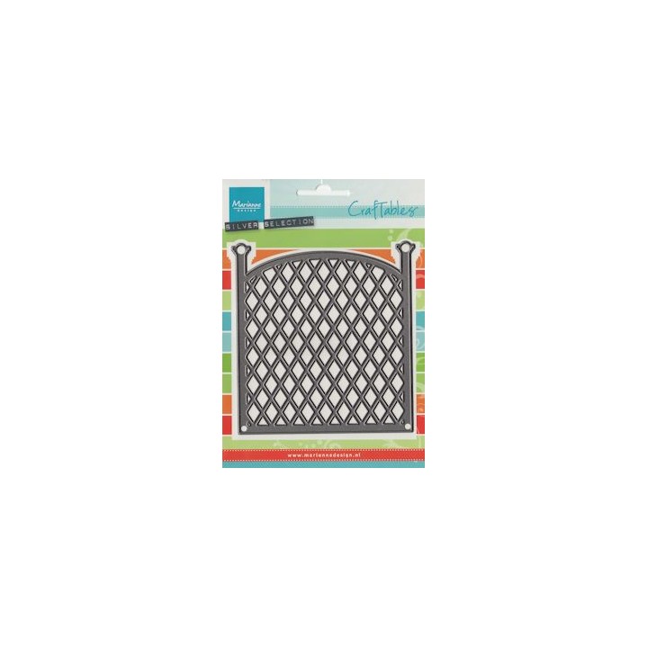 (CR1263)Craftables stencil trellis panel