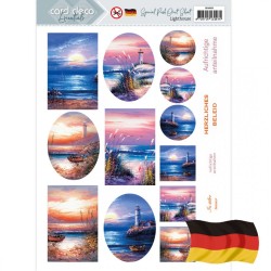 (SB10833)Special Push Out Sheet - Card Deco Essentials - Lighthouse (DE)