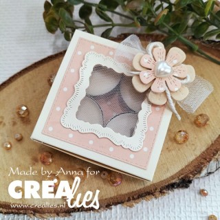 (CLNestXXL155)Crealies Crea-Nest-Lies XXL Fantasy square A little stripes