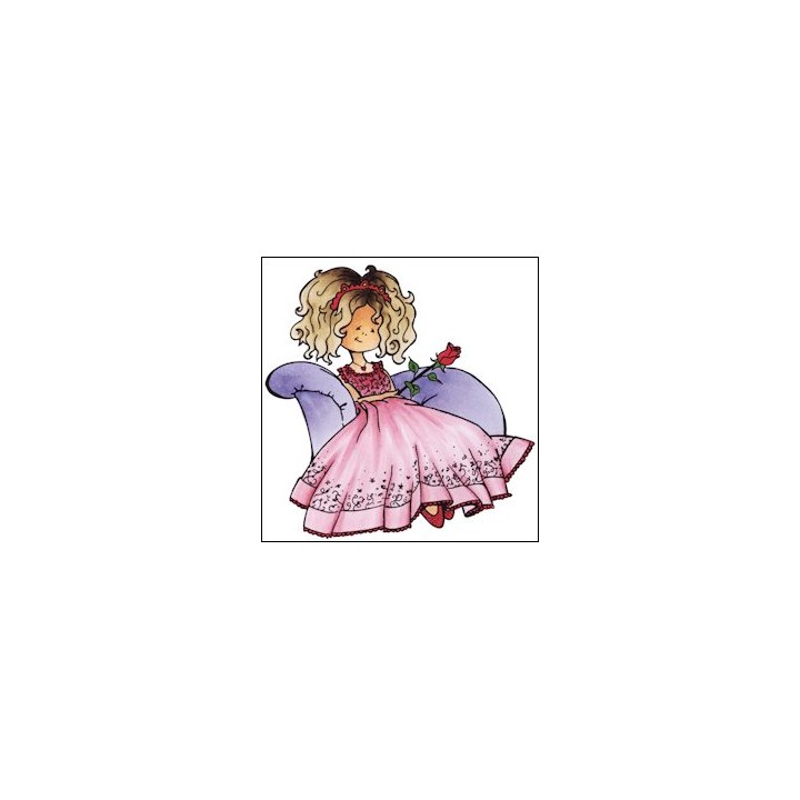 (HM9464) Clear Stamp Princess