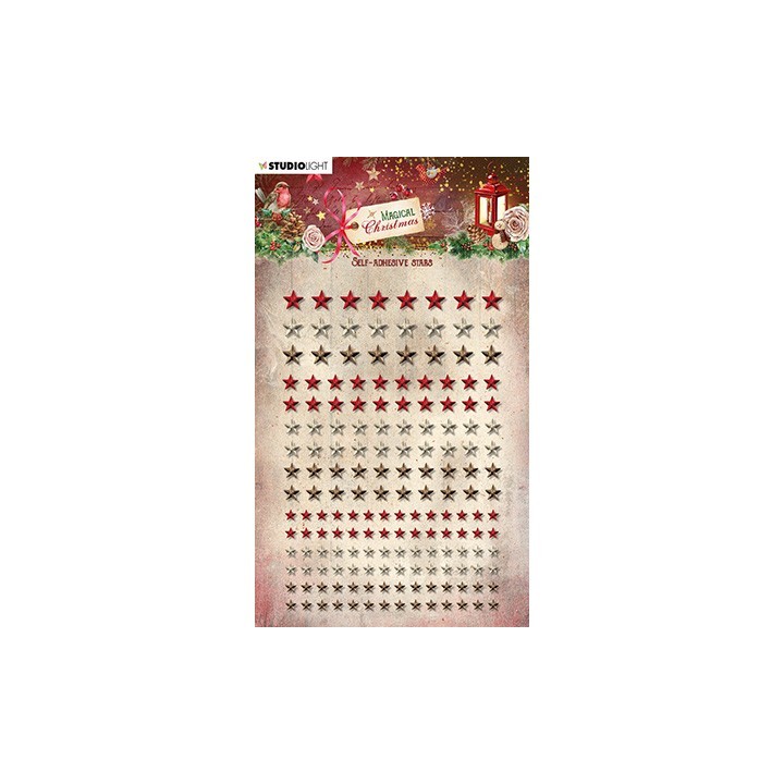 (SL-MC-RS05)Studio Light Rhinestones Stars, Magical Christmas nr.05