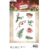 (SL-MC-STAMP500)Studio light Clear stamp Christmas greenery Magical Christmas nr.500