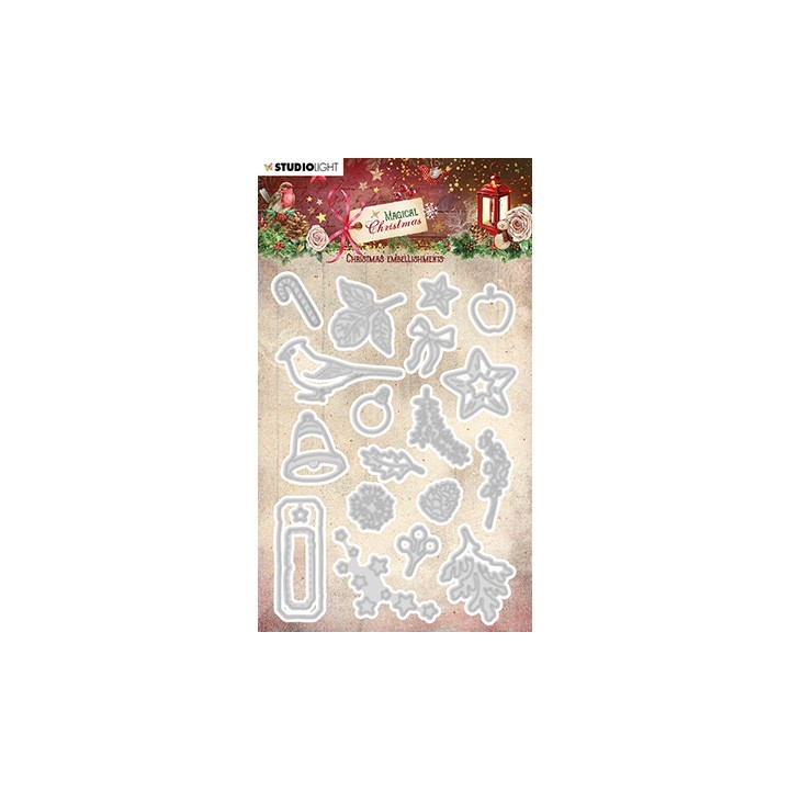 (SL-MC-CD692)Studio Light SL Cutting Die Christmas embellishments Magical Christmas nr.692