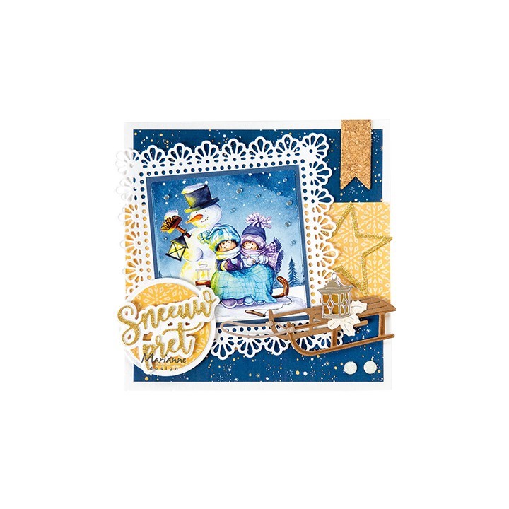 (LR0822)Creatables Winter lantern