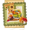 (CR1633)Craftables Corn & Sunflowers by Marleen