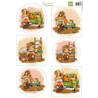 (VK9603)Gnomes - Pumpkins