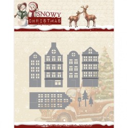 (ADD10303)Dies - Amy Design Snowy Christmas - Christmas Houses