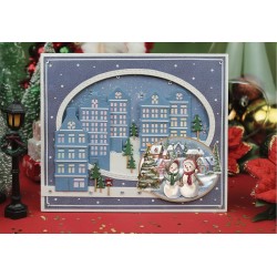 (ADD10303)Dies - Amy Design Snowy Christmas - Christmas Houses
