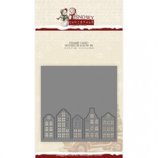 (CDCD10144)Card Deco Essentials - Cutting Dies - Houses In A Row 4K