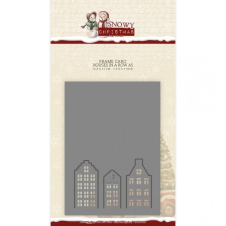 (CDCD10145)Card Deco Essentials - Cutting Dies - Houses In A Row A5