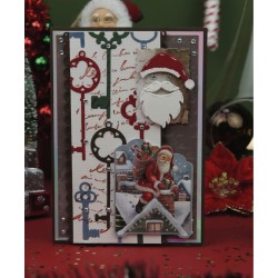 (CDEMIN10069)Card Deco Essentials - Mini Dies - 69 - Santa