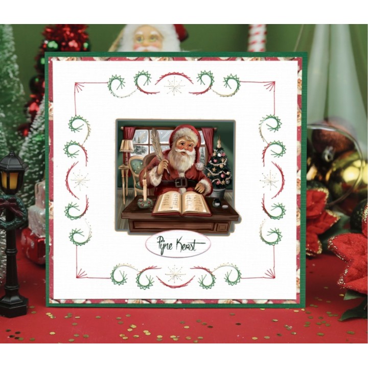 (SB10773)3D Push-Out - Amy Design - Snowy Christmas - Snowy Santa