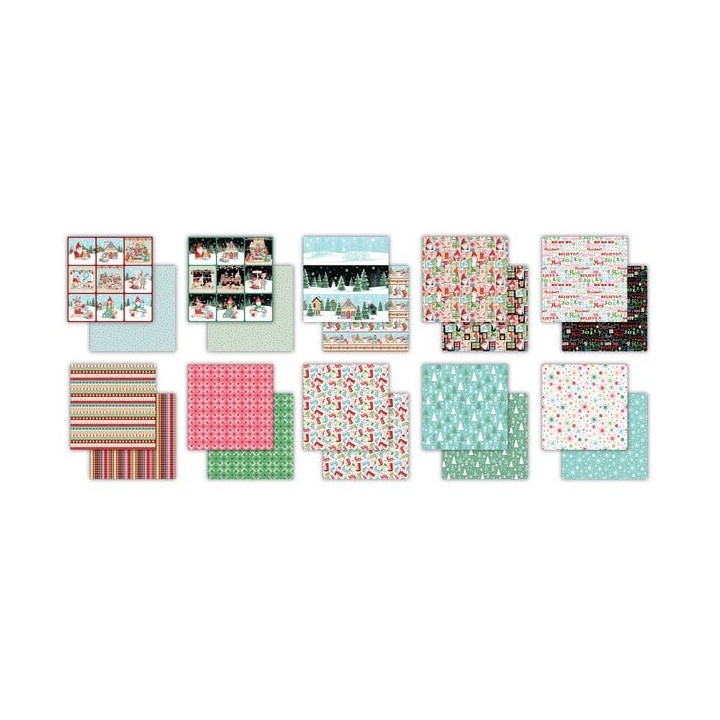 (CCPPAD043)It's Snome Time 2 12x12 Inch Paper Pad