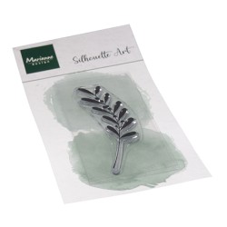 (CS1143)Clear stamp Silhouette Art - Mistletoe