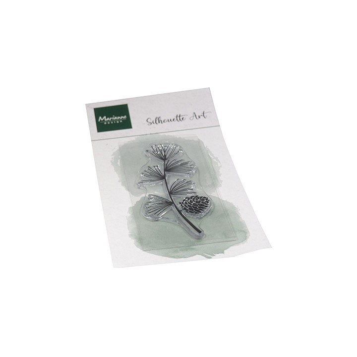 (CS1145)Clear stamp Silhouette Art - Laryx