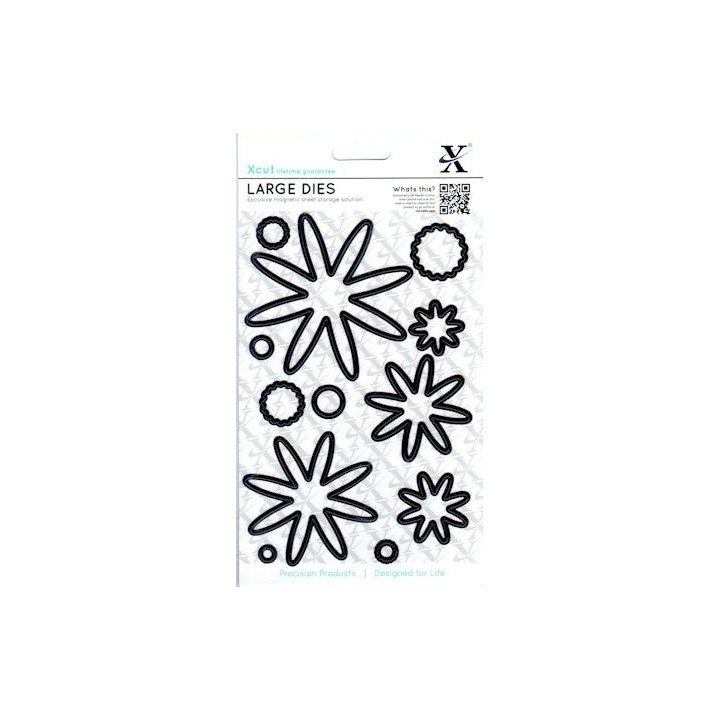 (XCU503068)Decorative dies - Glorious Gerbera (12pcs) Large