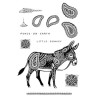 (KK0022)Katkin Krafts Little Donkey A5 Clear Stamp Set