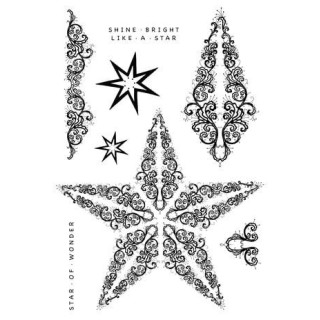 (KK0023)Katkin Krafts Guiding Light A5 Clear Stamp Set