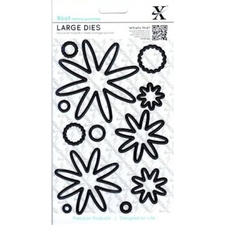(XCU503068)Decorative dies - Glorious Gerbera (12pcs) Large