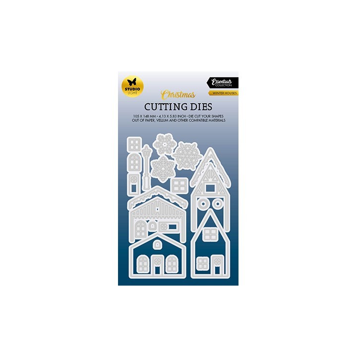 (SL-ES-CD567)Studio Light SL Winter houses Essentials nr.567