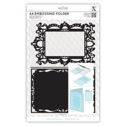 (XCU515131)Xpress embossing folder A4 Ornate Frame