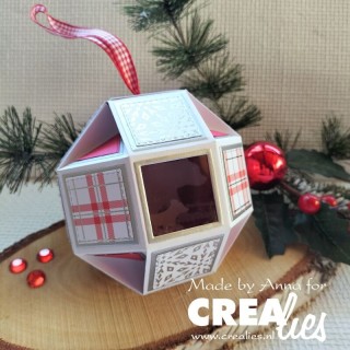 (CCABL20)Crealies Create A Box Large Disco ball