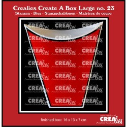 (CCABL23)Crealies Create A Box Large standing pillowbox