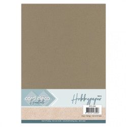 (HP25-A444)Card Deco Essentials - Hobbypaper - Mocca