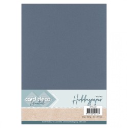 (HP25-A463)Card Deco Essentials - Hobbypaper - Stone Blue